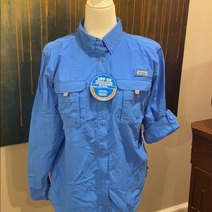 Columbia fishing sun shirt upf50